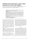 Popper Maculopathy: Long-Term Follow-Up and Case Series