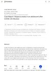 Case Report: Alopecia Areata in an Adolescent After COVID-19 Infection