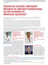 Should We Consider Alternative Therapies to Operative Hysteroscopy for the Treatment of Asherman Syndrome?