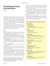 Dermatological History and Examination