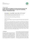 Locally Delivered Umbilical Cord Mesenchymal Stromal Cells Reduce Chronic Inflammation in Long-Term Nonhealing Wounds: A Randomized Study