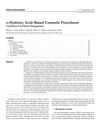 Alpha-Hydroxy Acid-Based Cosmetic Procedures