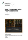 Impact of Plant Ecotype on Bacillus-Mediated Growth Promotion