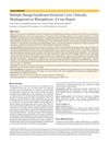 Multiple Benign Epidermal Inclusion Cysts Clinically Misdiagnosed as Rhinophyma: A Case Report