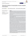 Trichoscopic Evaluation of Frontal Hairline Recession in Egyptian Female Patients