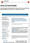 Monotherapy with Platelet-Rich Plasma for Male and Female Pattern Baldness: Protocol for a Systematic Review