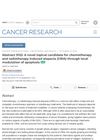 A Novel Topical Candidate for Chemotherapy and Radiotherapy-Induced Alopecia Through Local Modulation of Apoptosis