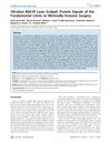 Ultrafast Mid-IR Laser Scalpel: Protein Signals of the Fundamental Limits to Minimally Invasive Surgery