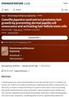 Camellia Japonica Seed Extract Promotes Hair Growth by Preventing Dermal Papilla Cell Senescence and Activating Hair Follicle Stem Cells