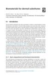 Biomaterials for Dermal Substitutes