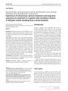 Experience of Intravenous Calcium Treatment and Long-Term Responses to Treatment in a Patient with Hereditary Vitamin D-Resistant Rickets Resulting from a Novel Mutation