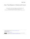 How I Treat Alopecia in Patients with Cancer