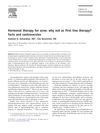 Hormonal Therapy for Acne: Why Not as First Line Therapy? Facts and Controversies