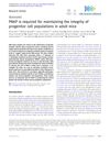PNKP Is Required for Maintaining the Integrity of Progenitor Cell Populations in Adult Mice