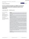 In Vitro and Clinical Evaluation of Umbilical Cord-Derived Mesenchymal Stromal Cell-Conditioned Media for Hair Regeneration