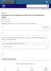 Commentary on the Progressive Loss Risk Scale for Hair Restoration Surgery