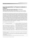 Liver Transplantation for Propionic Acidemia in Children