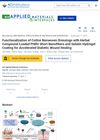 Functionalization of Cotton Nonwoven Dressings with Herbal Compound-Loaded PHBV Short Nanofibers and Gelatin Hydrogel Coating for Accelerated Diabetic Wound Healing