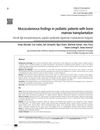 Mucocutaneous Findings in Pediatric Patients with Bone Marrow Transplantation