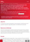 Geographical Differences in Demographics and Fertility Histories of Men Presenting for Infertility Evaluation Between the United States and Canada: Results from the Andrology Research Consortium