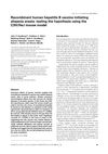Recombinant Human Hepatitis B Vaccine Initiating Alopecia Areata: Testing the Hypothesis Using the C3H/HeJ Mouse Model