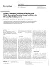Unique Cutaneous Reaction to Second- and Third-Generation Tyrosine Kinase Inhibitors for Chronic Myeloid Leukemia