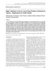 High Cadmium Levels in Cured Meat Products Marketed in Nigeria: Implications for Public Health