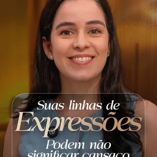 Suas Linhas De Expressões Podem Não Significar Cansaço
 
As linhas entre as sobrancelhas e o famoso 