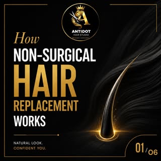 ✨ Experience the Future of Hair Transformation with ANTIDOT Hair Studio ✨
Hair loss can affect confi