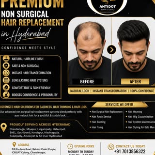 Transform Your Look. Transform Your Confidence. ✨

Struggling with hair loss, baldness, or thinning 
