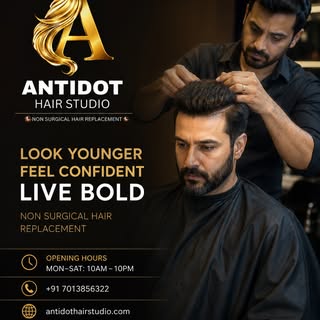 🔥 Looking for the Best Non-Surgical Hair Replacement in Hyderabad? Get an instant transformation wi