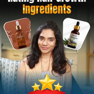 ✨ Hair Growth Ingredients Rated by a Dermatologist ✨

🔹 Redensyl – 10/10 ⭐
🔹 Capixyl – 9/10 ⭐
🔹 B