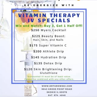 Don’t miss out on your chance to feel your best with #ivtherapy! Enjoy our special, mix and match yo