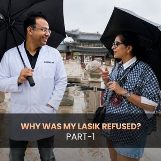 WHY DID HE REFUSE MY LASIK? 
Wait for Part 2… because the reason is NOT what you think. 

📍 Lall 20