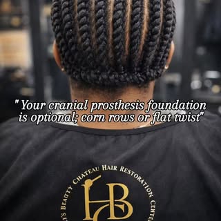 “A cranial prosthesis — also known as a hair unit or medical wig — is a protective style.

But prote