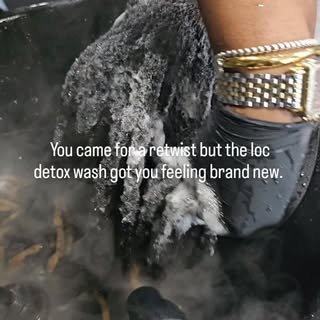 Healthy locs start with a clean scalp.

 Washing your locs removes buildup, sweat, and excess oils t