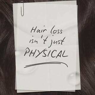 Hair loss isn’t just physical. 

While changes in hair density or shedding are visible, the emotion