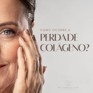 O colágeno é uma substância produzida naturalmente por nossa pele, que proporciona um efeito de pele
