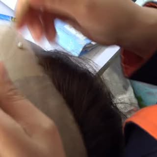 ✨Behind the scenes✨Hair replacement in the making. Real Hair Solutions sources the best quality hair