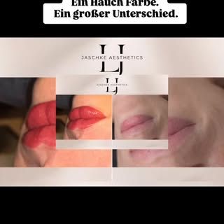 Das wirklich finale Ergebnis einer PMU-Lippenpigmentierung zeigt sich nicht sofort – sondern erst na