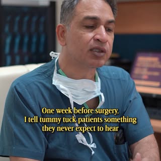 A tummy tuck is not just about the procedure—it is also about proper preparation.

The week before s