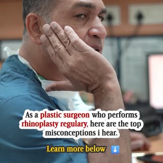 Thinking about rhinoplasty? Here are some of the most common myths patients believe.

Rhinoplasty is