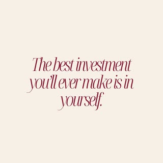The best investment you can make is in yourself ✨

En dat begint met goed voor jezelf zorgen, van bi