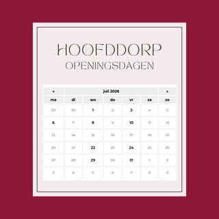📍 Openingsdagen juli 2026

Benieuwd wanneer je bij ons terecht kunt in Hoofddorp, Rijswijk, Alphen 