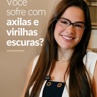 Axilas e virilhas escurecidas não significam falta de higiene. ✨

Essa é uma condição muito comum e,