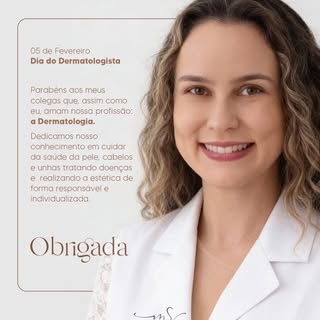 Cuidar da pele também é promover bem-estar, segurança e confiança. É tratar quando é doença, preveni