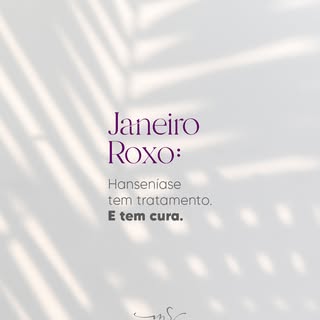 A hanseníase tem tratamento, tem cura e é oferecida gratuitamente pelo SUS.
Quando o diagnóstico é f