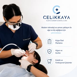 Her gülüş, kişiye özel bir yaklaşımla başlar. Modern teknoloji ve uzman ekibimizle ağız ve diş sağlı