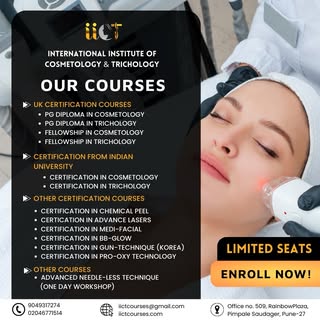 #doctor #cosmetology #trichology #cosmetologycourseindia #intagram