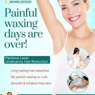 Say goodbye to painful waxing days 👋
Switch to smooth, hassle-free underarms with advanced laser ha